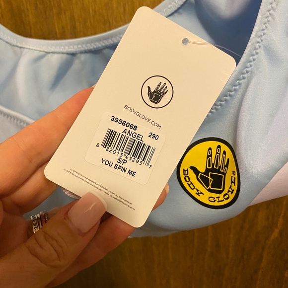 Body Glove NWT 2-piece bikini, surf style! Blue Sz. S - Picture 2 of 3